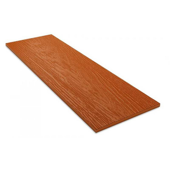 Фиброцементный сайдинг Decover RAL 8023 Terracotta 8х190х3600
