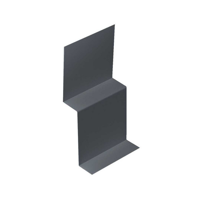 Стартовый профиль Фиброцементный сайдинга Decover RAL 7024 Мокрый асфальт 0.7